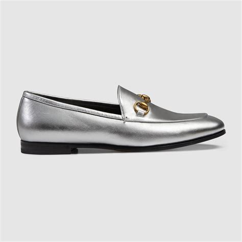 gucci silver loafers|gucci fringe loafer.